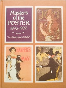 Masters of the Poster 1896-1900 - 1977 Book 11.25" x 8.5"