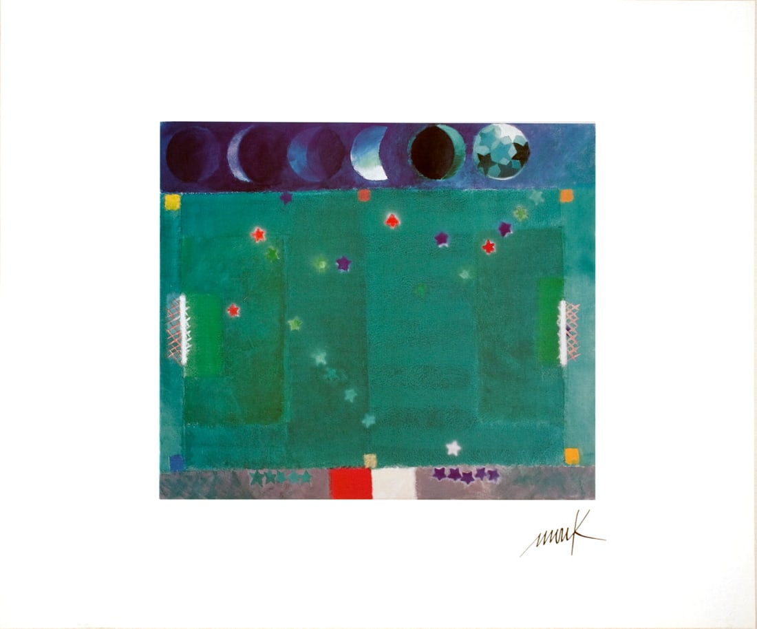 Artist Unknown - Moon Phase - 1995 Offset Lithograph 19.5" x 23.5" (1 of 1)