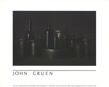 John Gruen - Objects cover of the book - 1985 Offset Lithograph 19" x 24"