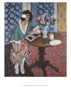 Henri Matisse - Reading Girl at the Desk - 2007 Offset Lithograph 23" x 19"