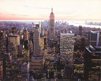 Michel Setboun - Red Empire - 2010 Offset Lithograph 9.25" x 12"