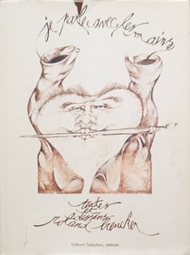 Roland Breucker Je Parle Avec Les Mains - 1985 Book 12" x 8.5"