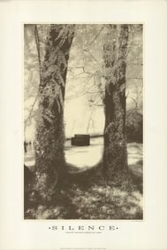 Marco Bertin - Silence - Offset Lithograph 31.25" x 21"