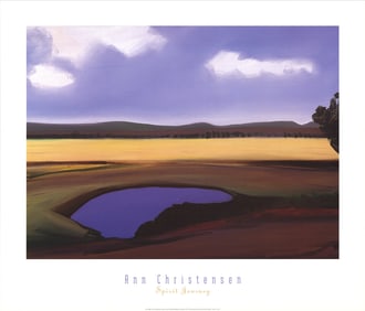 Ann Christensen - Spirit Journey - 1999 Offset Lithograph 24" x 28"
