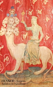 Artist Unknown - Tapisserie de L'Apocalypse - 1972 Offset Lithograph 39" x 24.5"