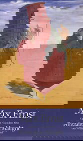 Max Ernst - Ubu - 1983 Offset Lithograph 31" x 18.5"