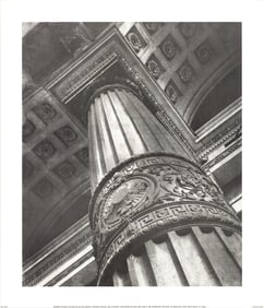 Esteban Chavez - Vaulted Pillar, 6th Avenue - 1997 Offset Lithograph 28" x 24"