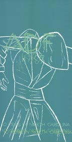 Alex Katz - American Dance Festival 1987 - 1987 Serigraph - SIGNED 60" x 30.5"