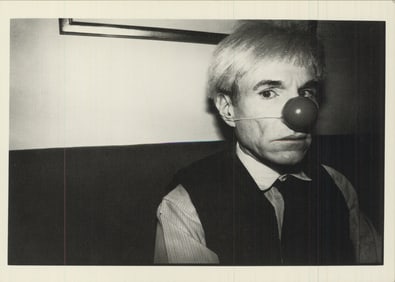 Christopher Makos - Andy Warhol, 1982 - 1988 4.25" x 6"