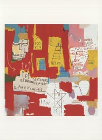 Jean-Michel Basquiat - Dos Cabezas 2 - 1992  - Pop Art, Vintage