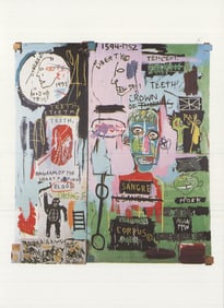 Jean-Michel Basquiat - In Italian - 1992  - Pop Art, Vintage
