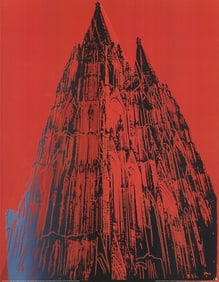 Andy Warhol - Koln Cathedral - 1989 Poster - Pop Art, Vintage
