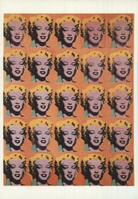 Andy Warhol - Marilyn Monroe - 1988 6" x 4.25"