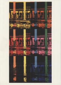 Andy Warhol - Monument for 16 Soldiers - 1993 6" x 4.25"