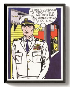 Roy Lichtenstein - Mr Bellamy - 2010 Offset Lithograph 20.75" x 15.75"