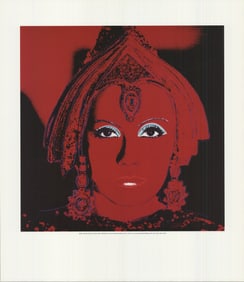 Andy Warhol - Myths: The Star (Greta Garbo) - 1990 Offset Lithograph 22" x 19"