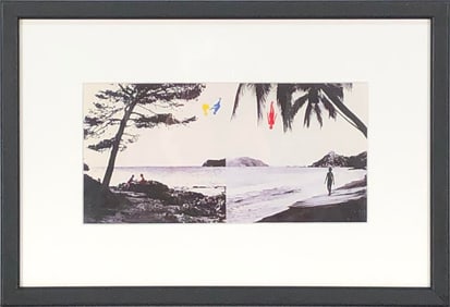 John Baldessari - Paradise - 1990 Offset Lithograph 9" x 13.25"