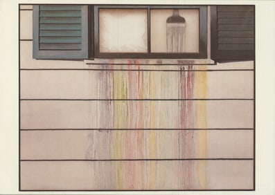 James Rosenquist - Rainbow - 1986 4.25" x 6"