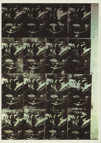 Andy Warhol - Suicide - 1988 6" x 4.25"