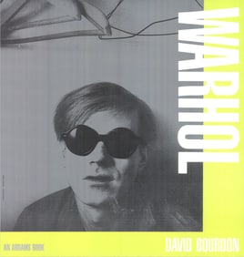 Andy Warhol - Warhol by David Bourdon - 1989 Offset Lithograph 25.25" x 24"