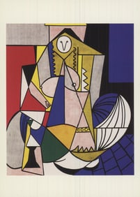 Roy Lichtenstein - Woman from Algiers - 1993 6" x 4.25"