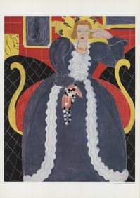 Henri Matisse - Lady in Blue - 1994 Poster - Modernism, Vintage
