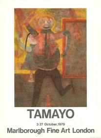 Rufino Tamayo - Marlborough Fine Art London - 1979 Poster - Contemporary, Vintage