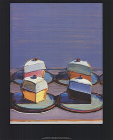 Wayne Thiebaud - Meringue Mix - 2010 Poster - Pop Art, Vintage