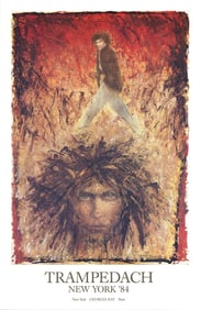 Kurt Trampedach - New York '84 - 1984 Poster - Contemporary, Vintage