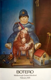 Fernando Botero - Pedrito - 1975 Poster - Contemporary, Vintage
