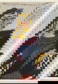 Pablo Picasso - Portrait of Dora Maar - 1993 Poster - Cubism, Vintage