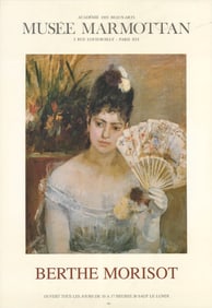 Berthe Morisot - Portrait of Madame Hubbard - 1990 Poster - Impressionism, Vintage