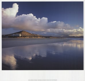 Klaus Tiedge - Sunrise at Playa Barca, Fuerteventura - 2009 Poster, Vintage