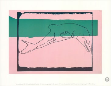 Andy Warhol - Vanishing Animals: La Plata River Dolphin - 1991 Poster - Pop Art, Vintage
