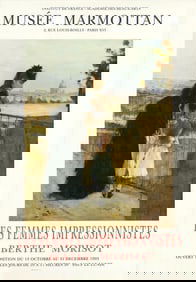 Berthe Morisot - Woman and Child on a Balcony - 1993 Poster - Impressionism, Vintage