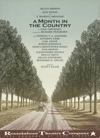 Scott McKowen - A Month in the Country - 1995 Poster - Advertising, Vintage
