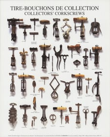 Artist Unknown - Collector's Corkscrews - 1997 Poster - Photography, Vintage