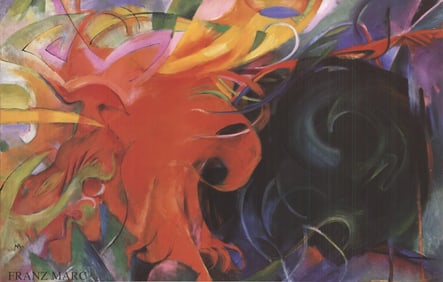 Franz Marc - Constellation - 1995 Poster - Expressionism, Vintage