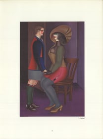 Richard Lindner - Contact - 1977 Poster - Pop Art, Vintage