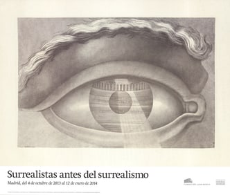 Claude-Nicolas Ledoux - Coup D'oeil du Theatre De Besancon - 2014 Poster - Surrealism, Vintage