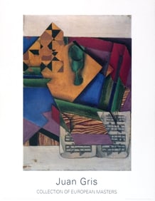 Juan Gris - Das Notenblatt - 1995 Poster - Cubism, Vintage