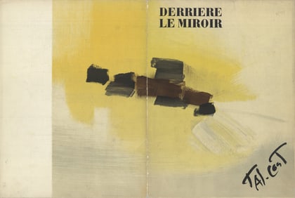 Pierre Tal-Coat - Derriere Le Miroir, no. 114 Cover - 1959 Print - Abstract, Vintage