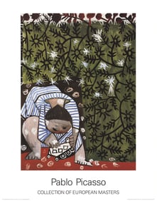 Pablo Picasso - Enfant jouant - 1995 Poster - Cubism, Vintage