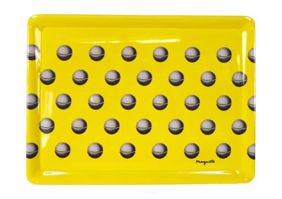 Rene Magritte - Grelot TRAY (lg) - 2014  - Surrealism, Vintage