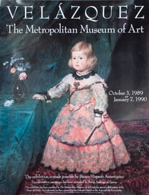 Diego Velazquez - Infanta Margarita - 1989 Poster - Renaissance, Vintage