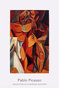 Pablo Picasso - L'amitie - 1995 Poster - Cubism, Vintage