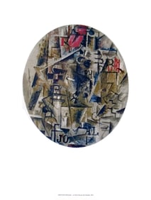 Georges Braque - La Bouteille De Rhum - 1995 Print - Cubism, Vintage