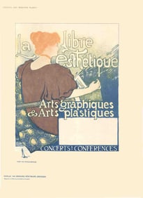 Theo van Rysselberghe - La Libre Esthetique - 1897 Print - Vintage, Vintage