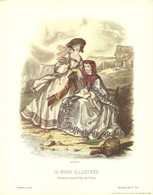 Artist Unknown - La Mode Illustree No 222 - Poster - Vintage, Vintage