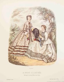 Artist Unknown - La Mode Illustree No. 226 - Poster - Vintage, Vintage